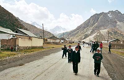 Kichi Karakol, auf dem Weg nach Sary-Tash